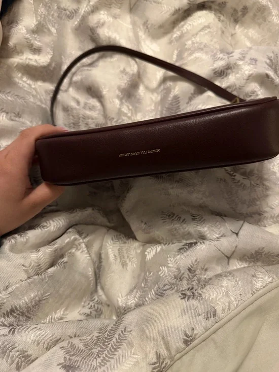 Coach Plaza Bag Black Currant Leather Shoulder Bag Rare Color 🍇🍷 - Picture 3 of 6